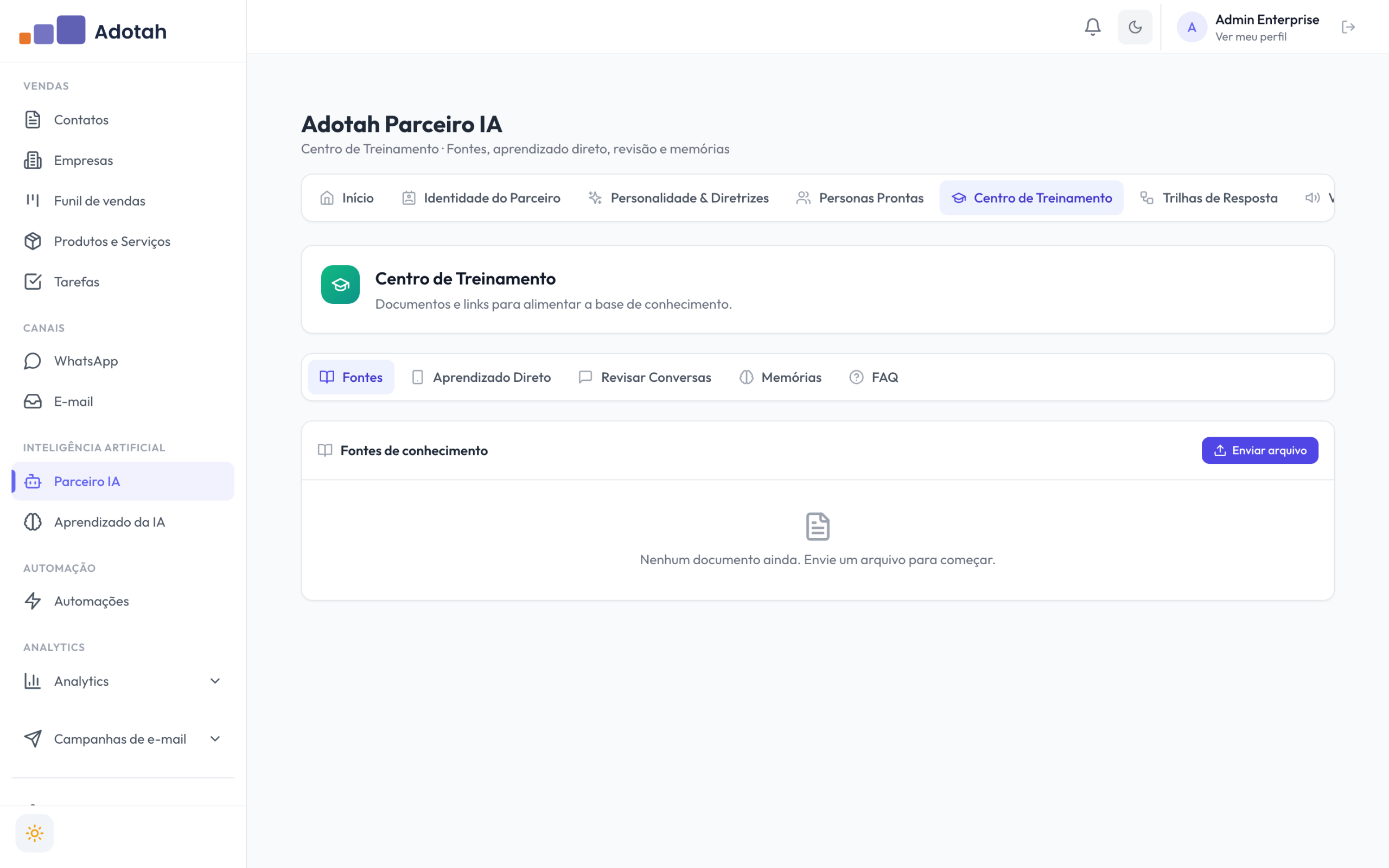 ia aprendizado